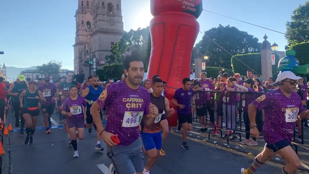 carrera deportiva CRIT Michoacán