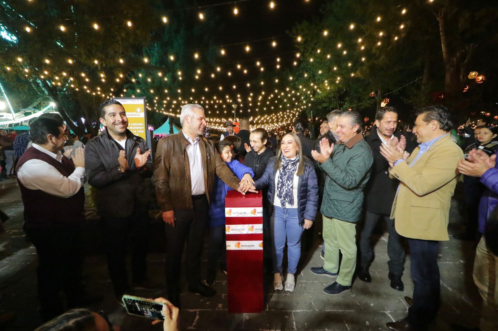 Inaugura Gobernador la Villa del Michoacán Navideño