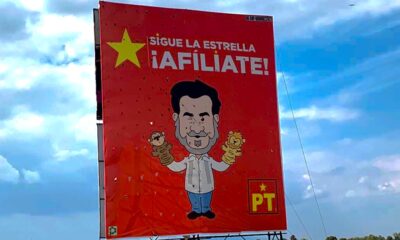 ¿Changoleón? Noroña arranca campaña de afiliación al PT