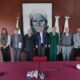 En “privado” Yarabí Ávila rindió protesta como rectora de la UMSNH