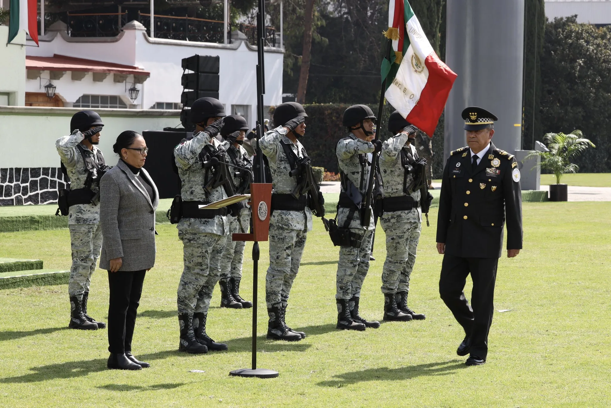 David Córdova nuevo comandante de la Guardia Nacional