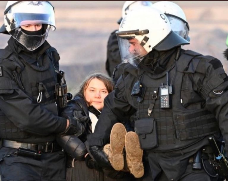 Greta Thunberg es liberada tras detención en Alemania