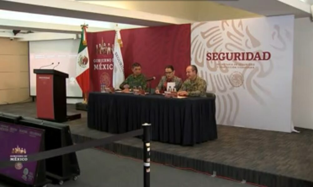 Ovidio Guzmán está detenido y en CDMX Gabinete de Seguridad