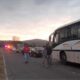 Fallece motociclista al derrapar en curva