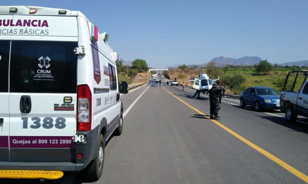 Accidente en autopista Siglo XXI deja un fallecido y 6 heridos