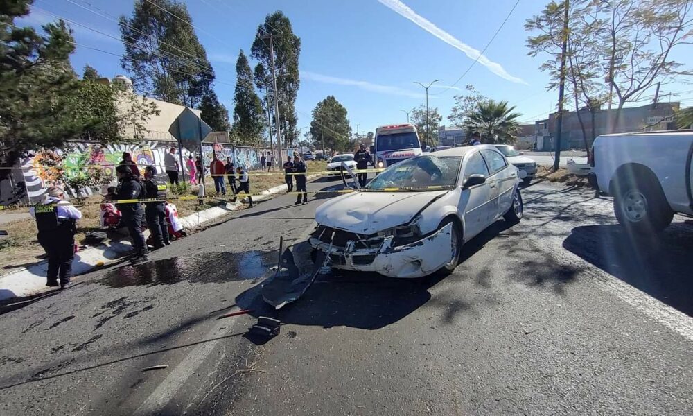 Accidente sobre carretera Morelia -Quiroga deja un muerto y dos heridos