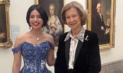 Ángela Aguilar realeza española