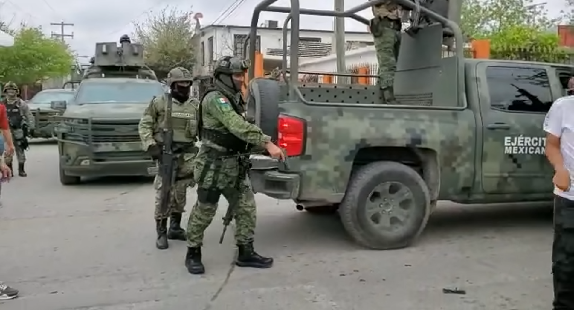 En Nuevo Laredo militares disparan contra ciudadanos