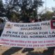 Con marcha, insisten normalistas educadoras rechazar a nueva directora