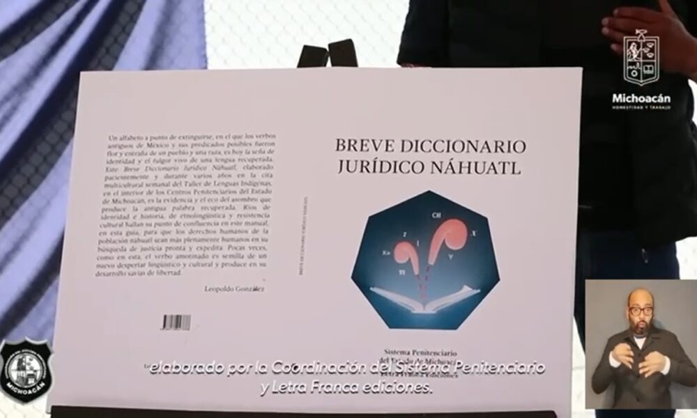 Crean primer diccionario jurídico náhuatl en Michoacán