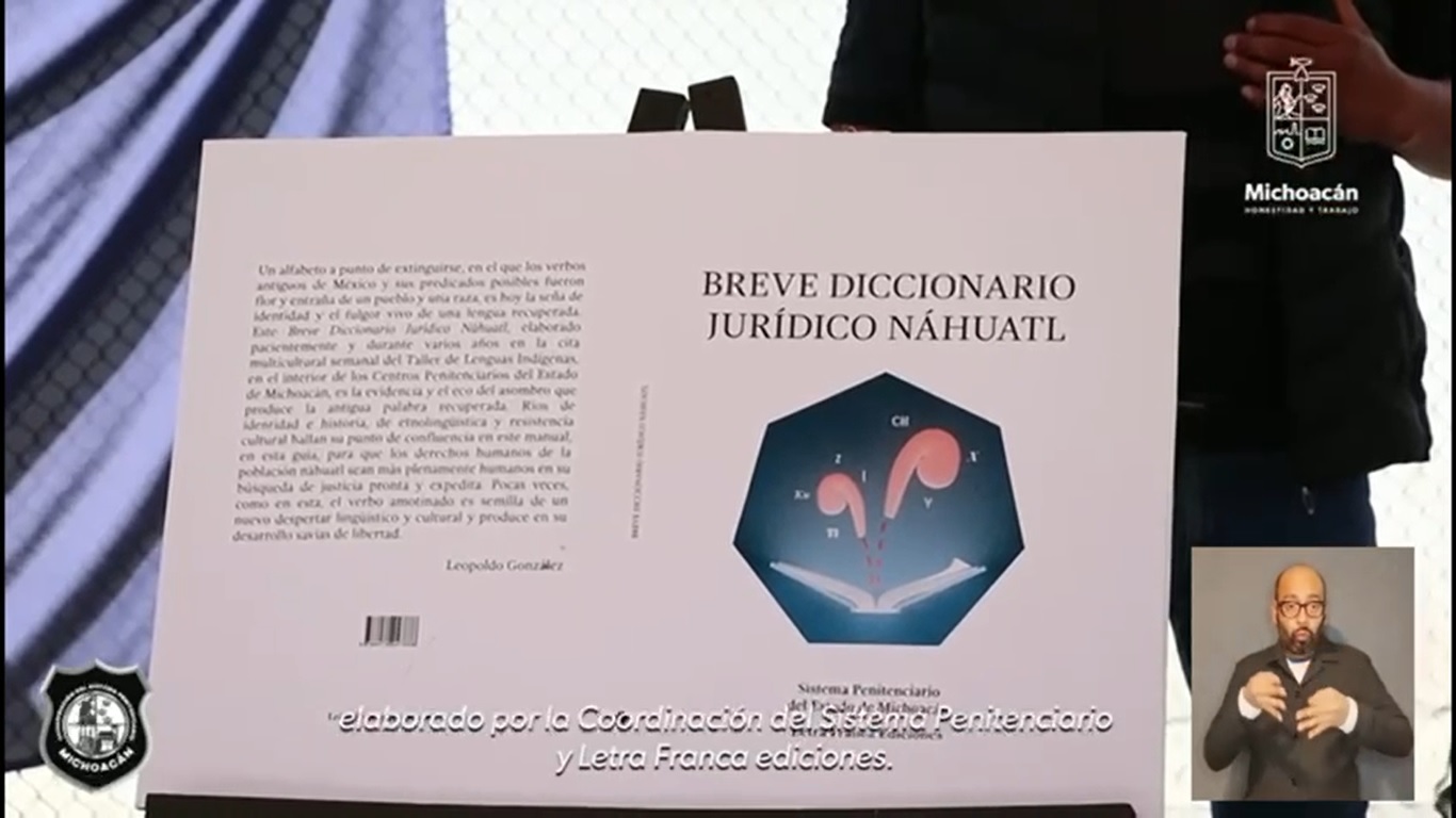 Crean primer diccionario jurídico náhuatl en Michoacán