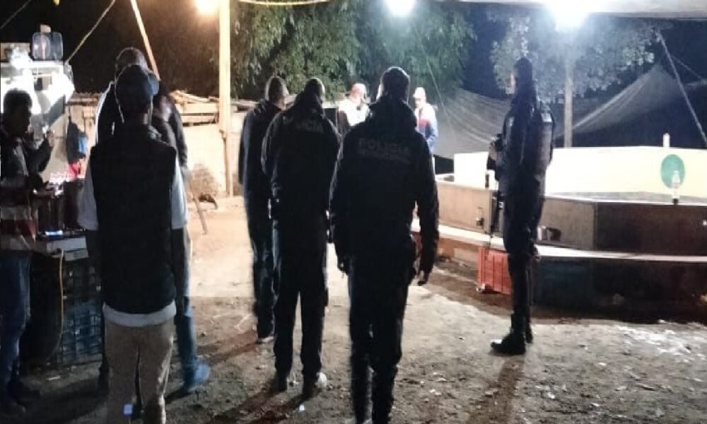 Desalojan palenque clandestino localizado en Zitácuaro