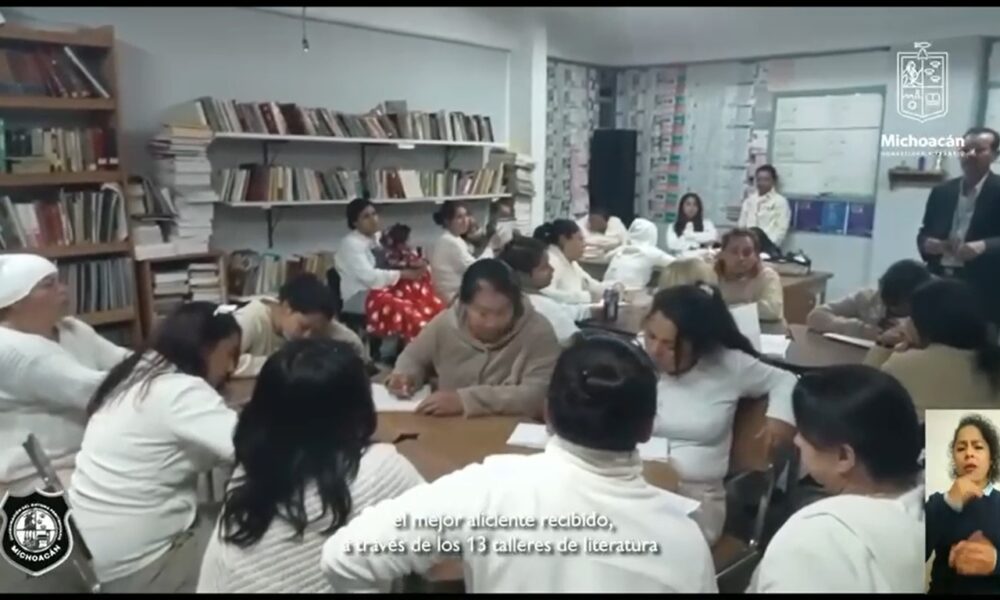 Imparten talleres de literatura en 7 penales de Michoacán