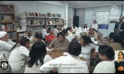 Imparten talleres de literatura en 7 penales de Michoacán