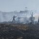 Incendio de pastizal provoca afectación a granja en Morelia