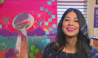 La artista con raíces mexicanas detrás del arte del Super Bowl LVII