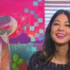 La artista con raíces mexicanas detrás del arte del Super Bowl LVII