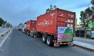 Protestan transportistas a nivel nacional contra grúas concesionadas