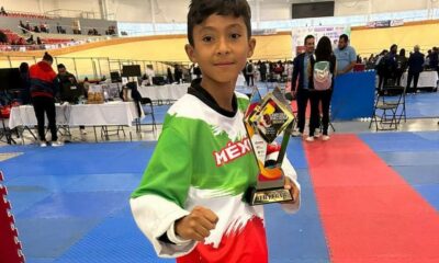 Oro para michoacano en el Nacional Infantil de Taekwondo