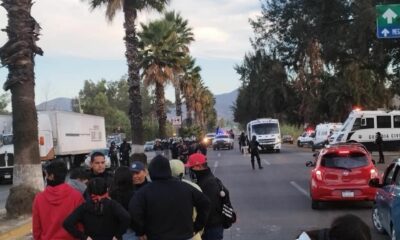 Balas de pintura y gas pimienta lanzaron elementos de SSP: acusan normalistas