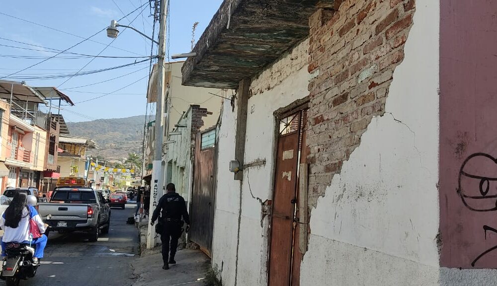 Atiende PC estatal afectaciones tras sismo en Peribán