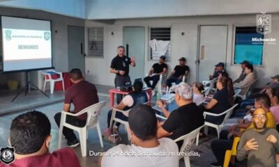 Capacitan a trabajadores de penal de Apatzingán en primeros auxilios