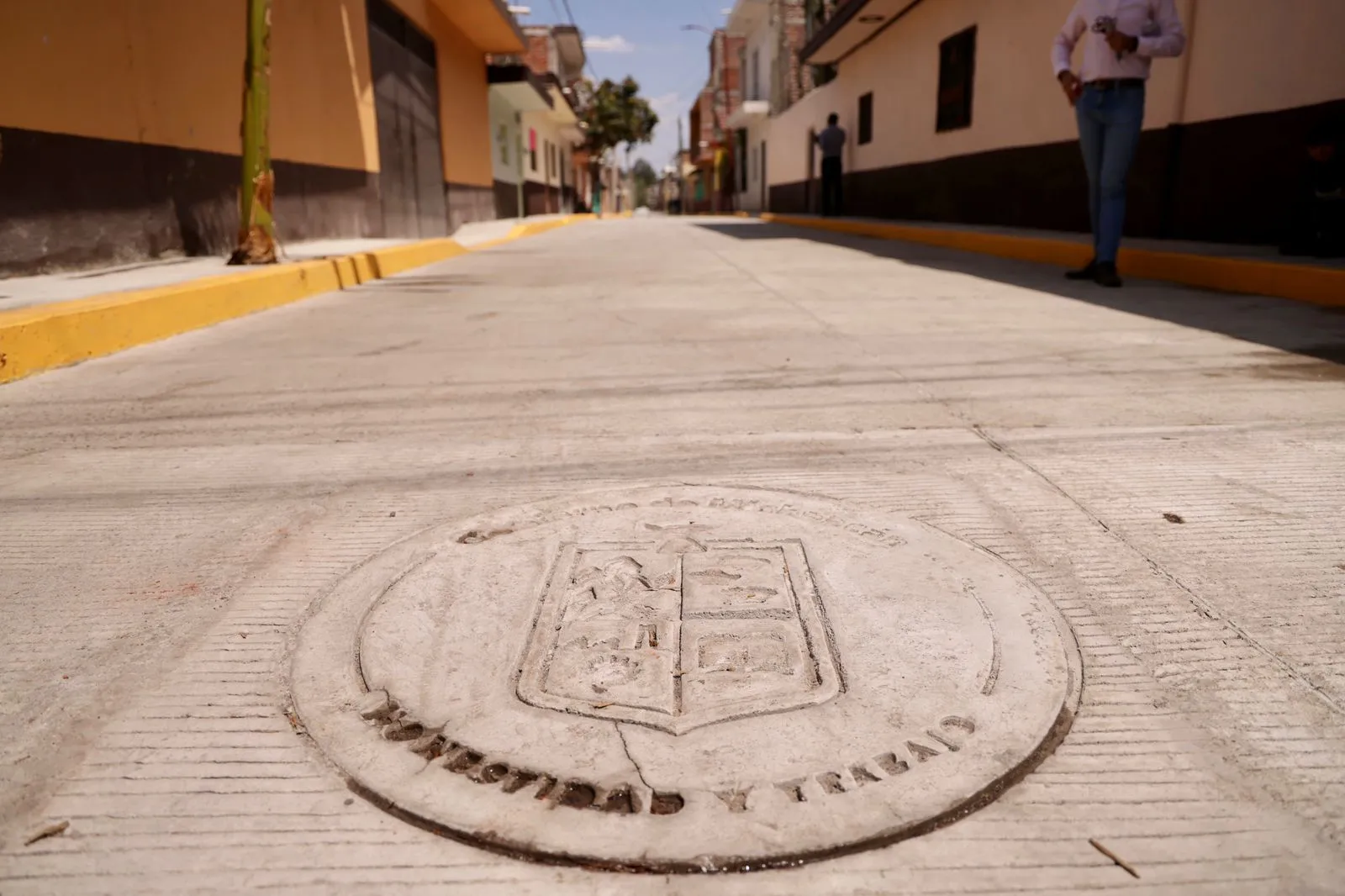 Chavinda obra pública Bedolla