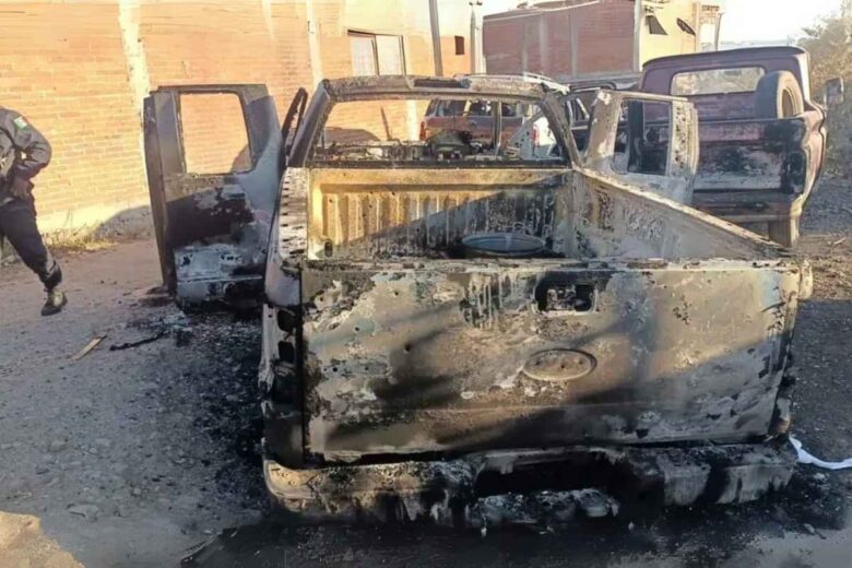 Enfrentamientos en Tarímbaro, Michoacán: al menos tres ejecutados y un vehículo quemado tras ataques violentos entre grupos delictivos esta madrugada