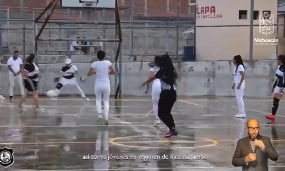Fomentan el deporte entre internos de penales en Michoacán