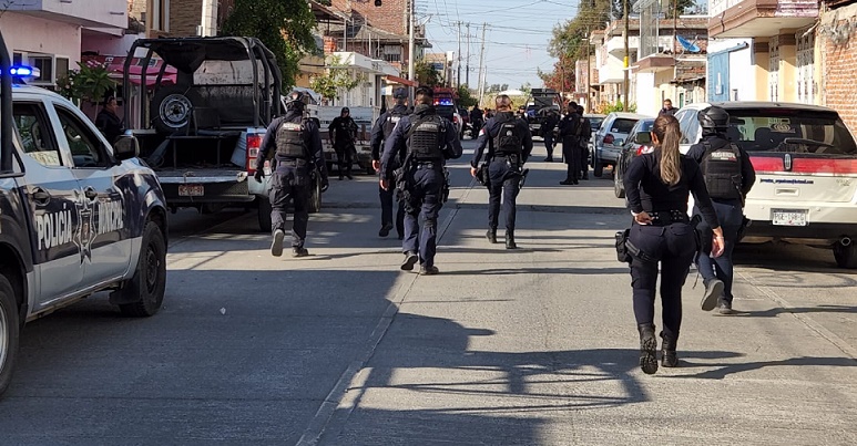 Hombre baleado Zamora