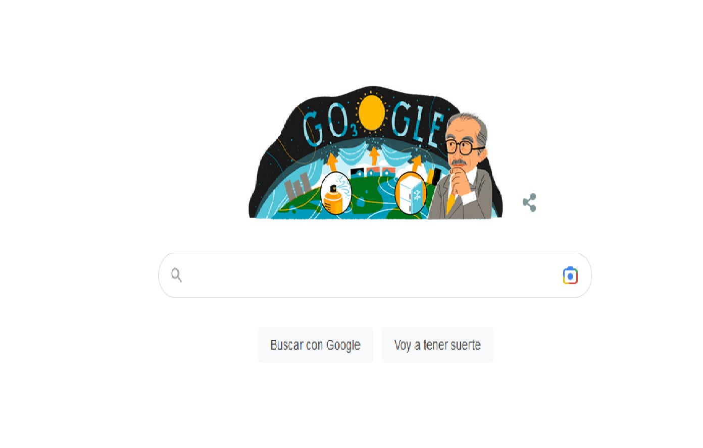 Homenajea Google al científico mexicano Mario Molina