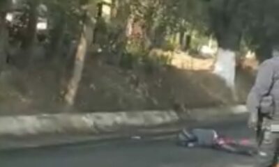 Muere motociclista tras ser atropellado en la entrada a Pátzcuaro