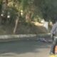 Muere motociclista tras ser atropellado en la entrada a Pátzcuaro