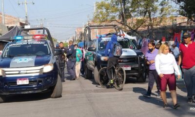 Mujer resulta con lesiones tras ser atropellada en Zamora