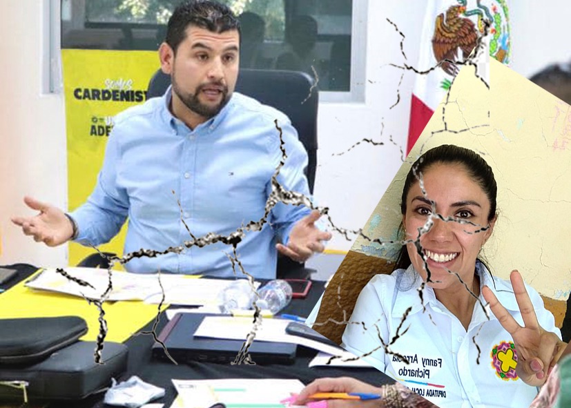 Cocina dirigencia del PRD expulsión de diputada Fanny Arreola