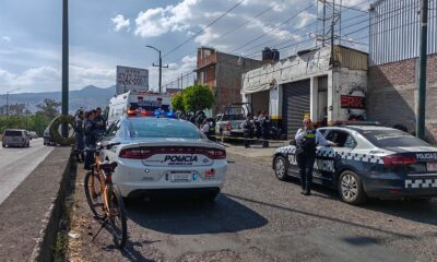 Acribillan a tiros a dos sujetos dentro de llantera en Morelia