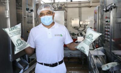 acopio de leche en planta Liconsa