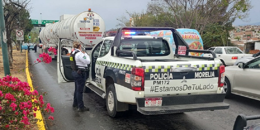 lluvia accidentes Morelia