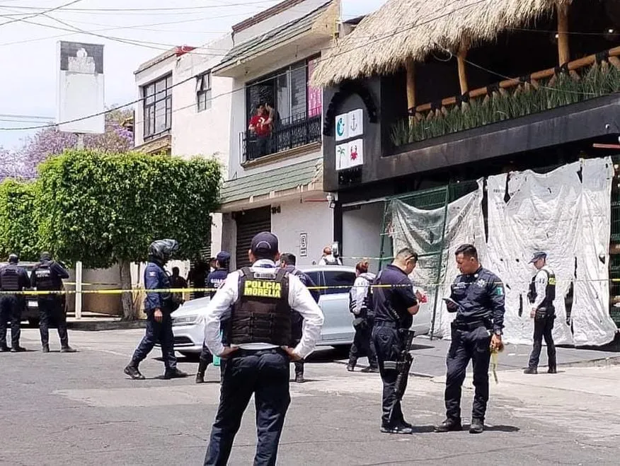 Ataque armado en restaurante de Morelia deja un muerto