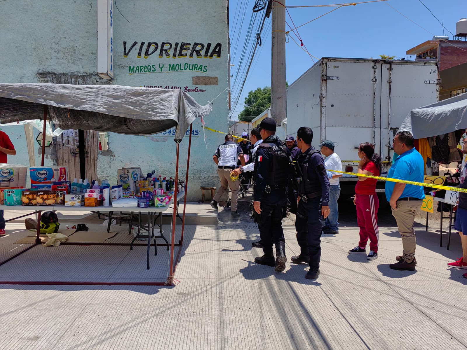 Ataque armado en tianguis del auditorio en Morelia deja 2 heridos