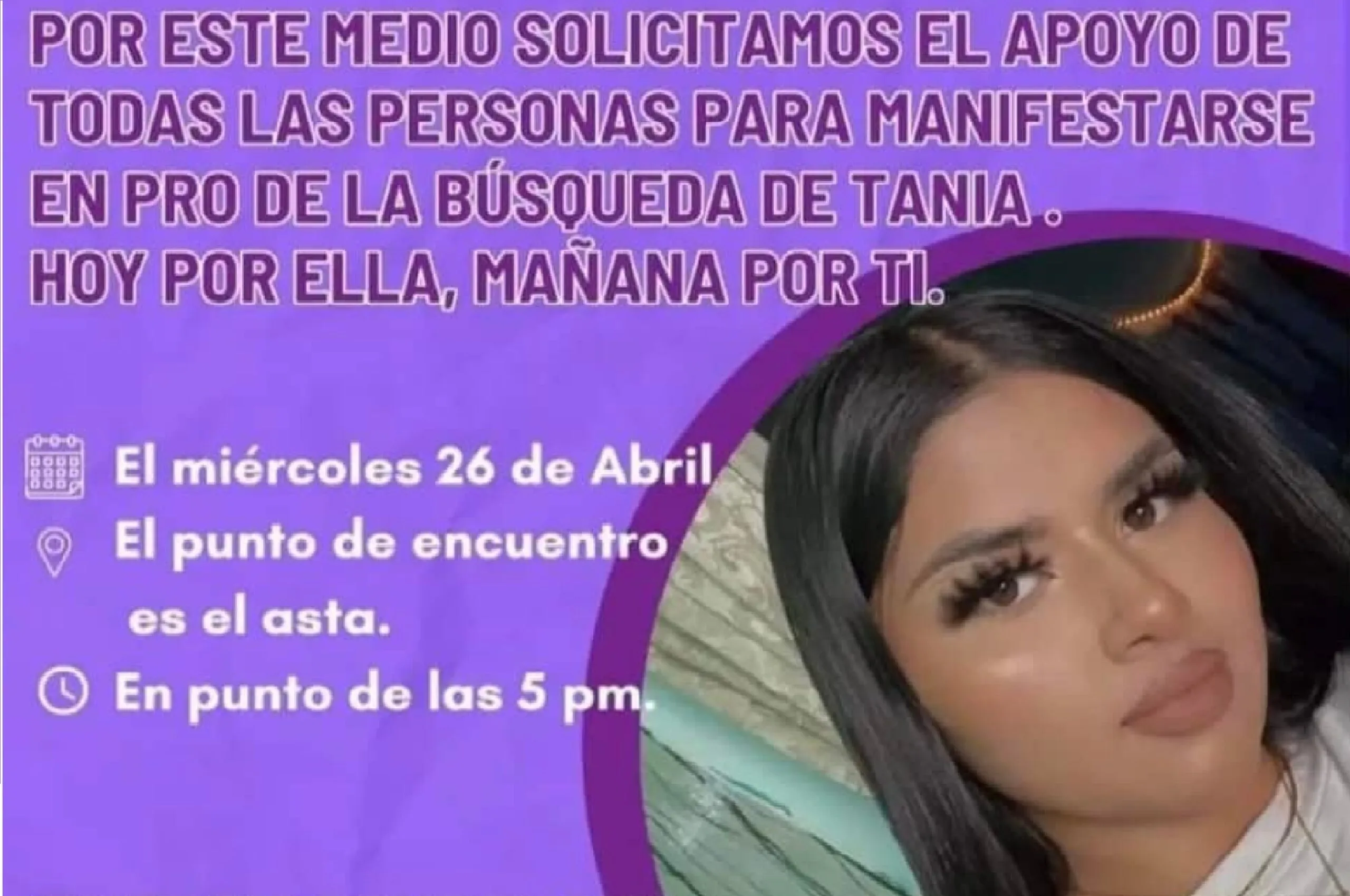 Protestarán para exigir aparición de Tania joven desaparecida en Puruándiro