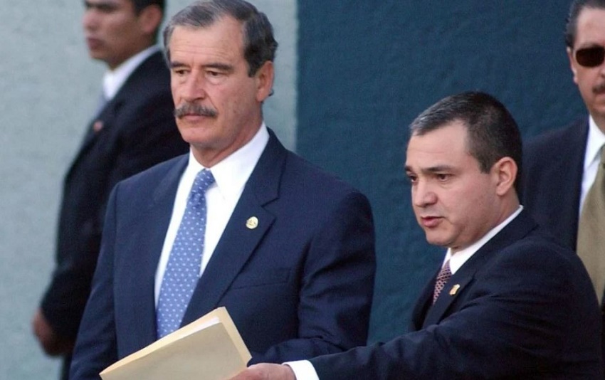 Vicente Fox salió defensa García Luna