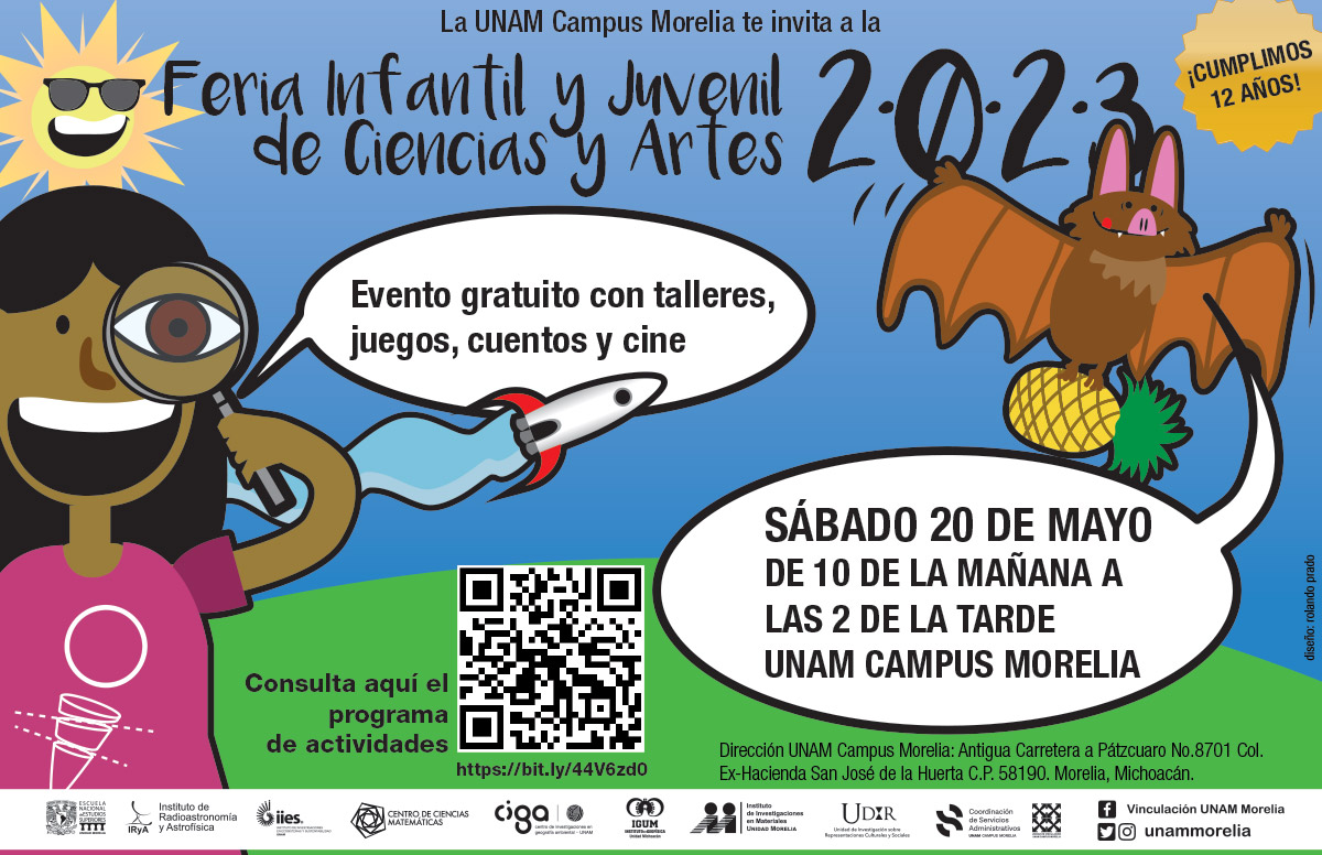Alistan edición 12 de la feria infantil de ciencias y artes en Morelia