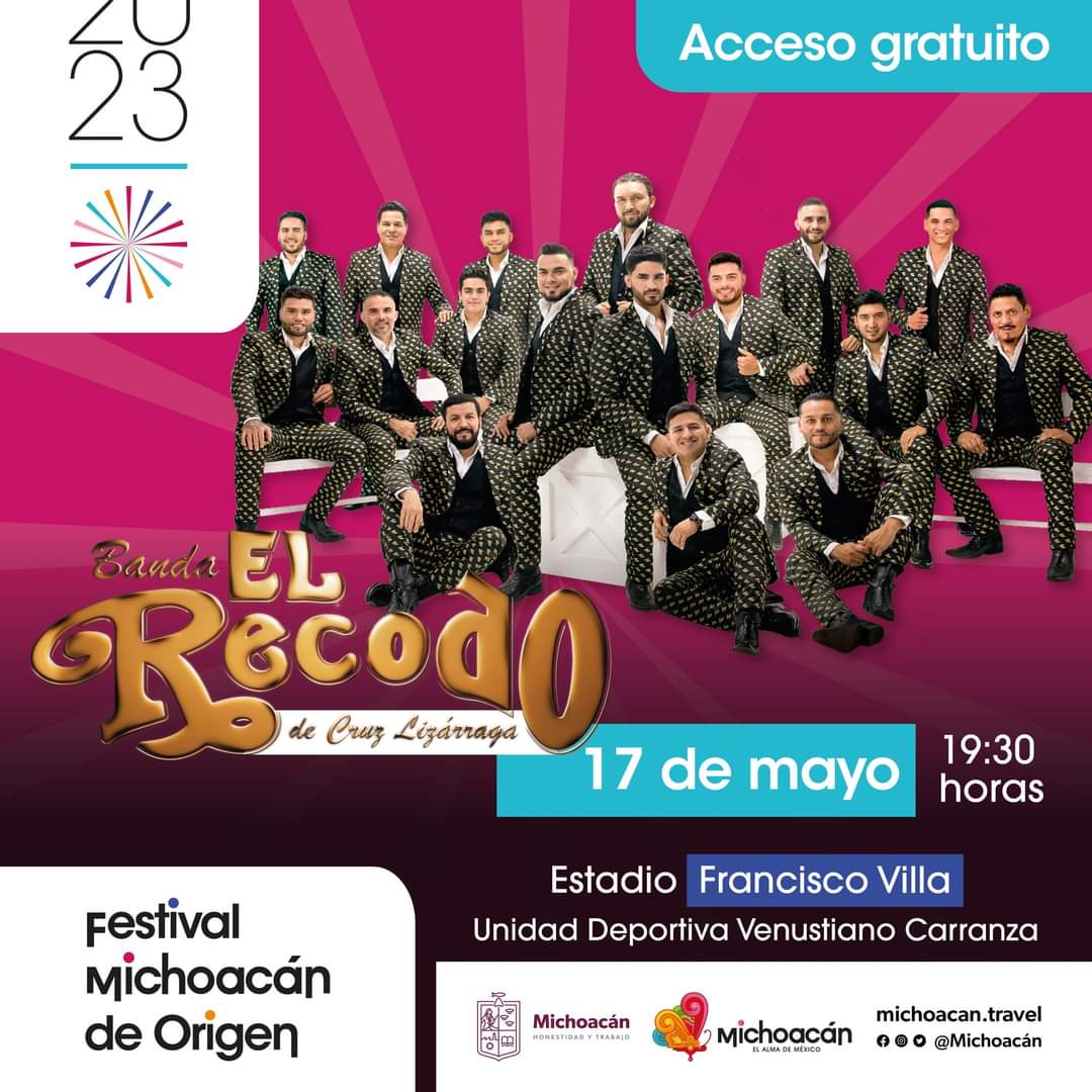 Banda El Recodo Festival Michoacán