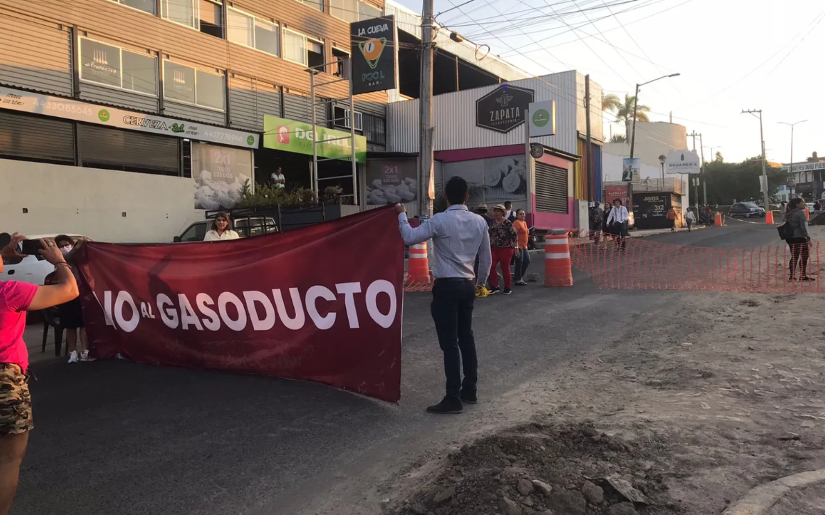 Ayuntamiento amedrenta a mujeres manifestantes contra gasoducto