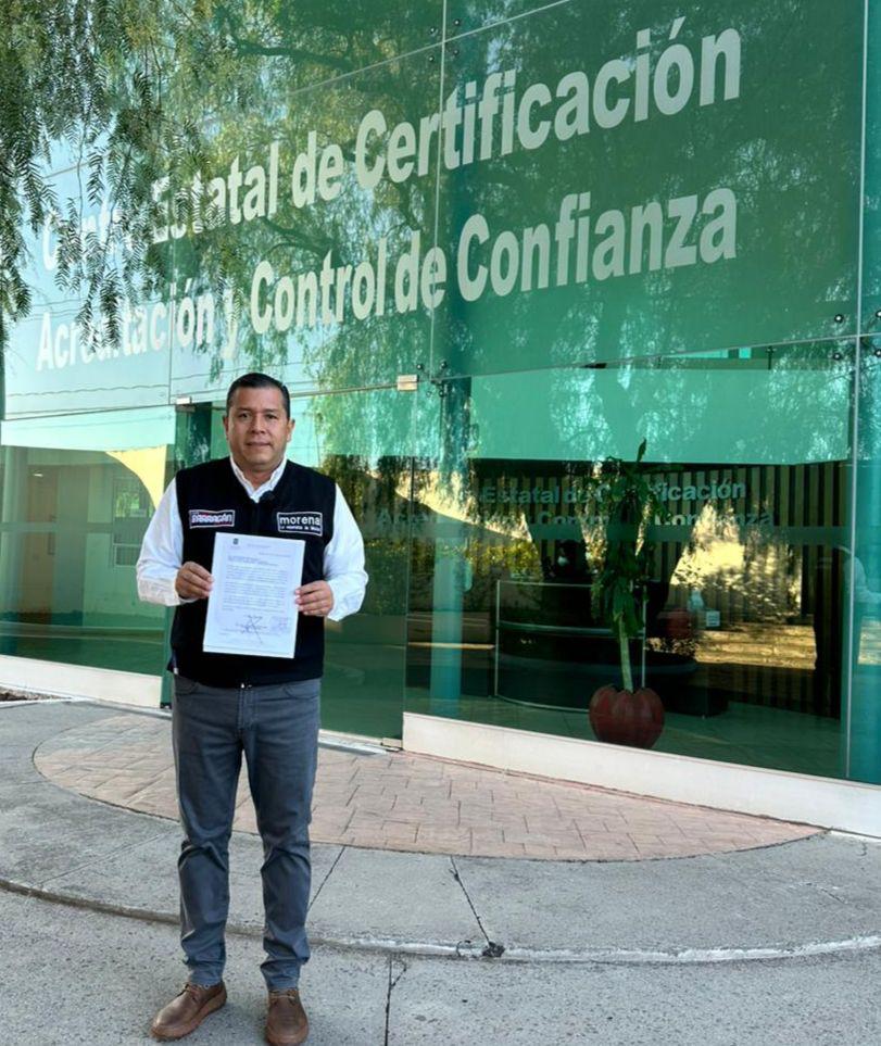 Con solicitud para exámenes de Control y Confianza, Barragán busca exhibir a Cussi