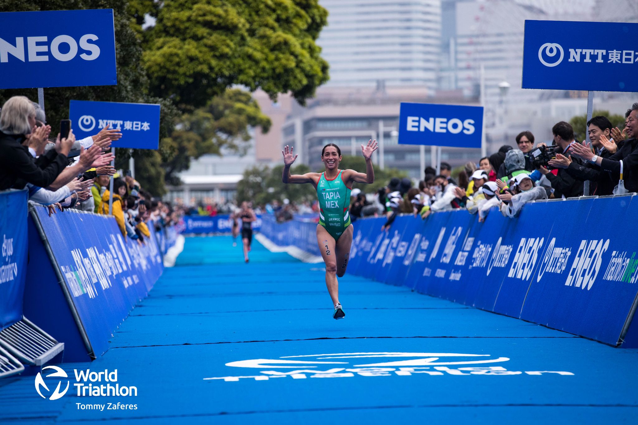 Mexicana consigue plata en Mundial de Triatlón