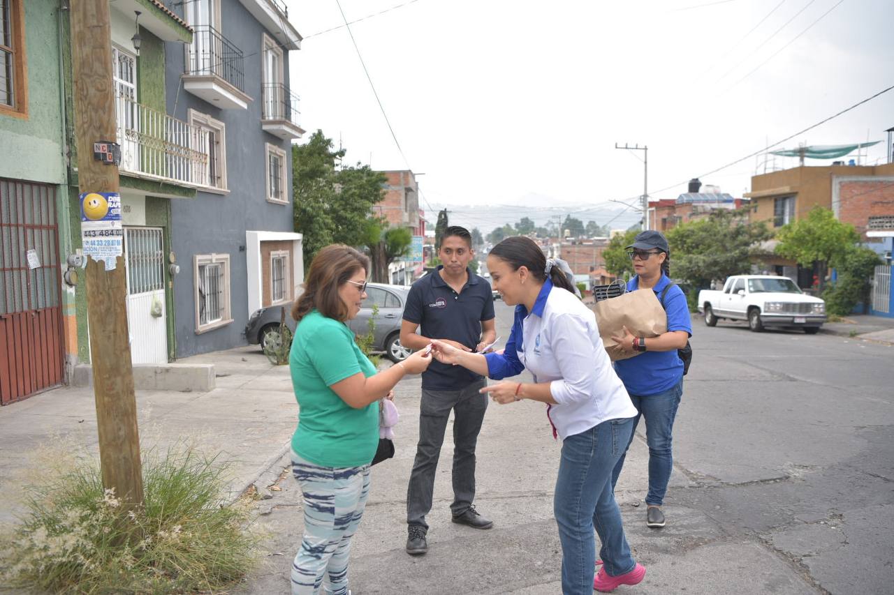 La labor de las madres de familia en Morelia debe reconocerse y retribuirse: Andrea Villanueva