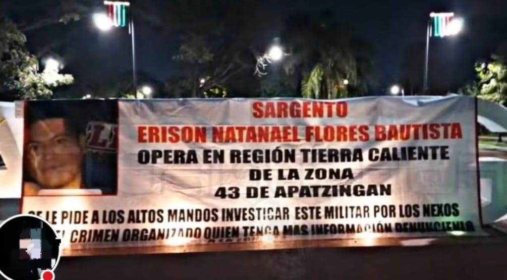 Acusan a sargento del Ejército de operar para el crimen organizado en Apatzingán