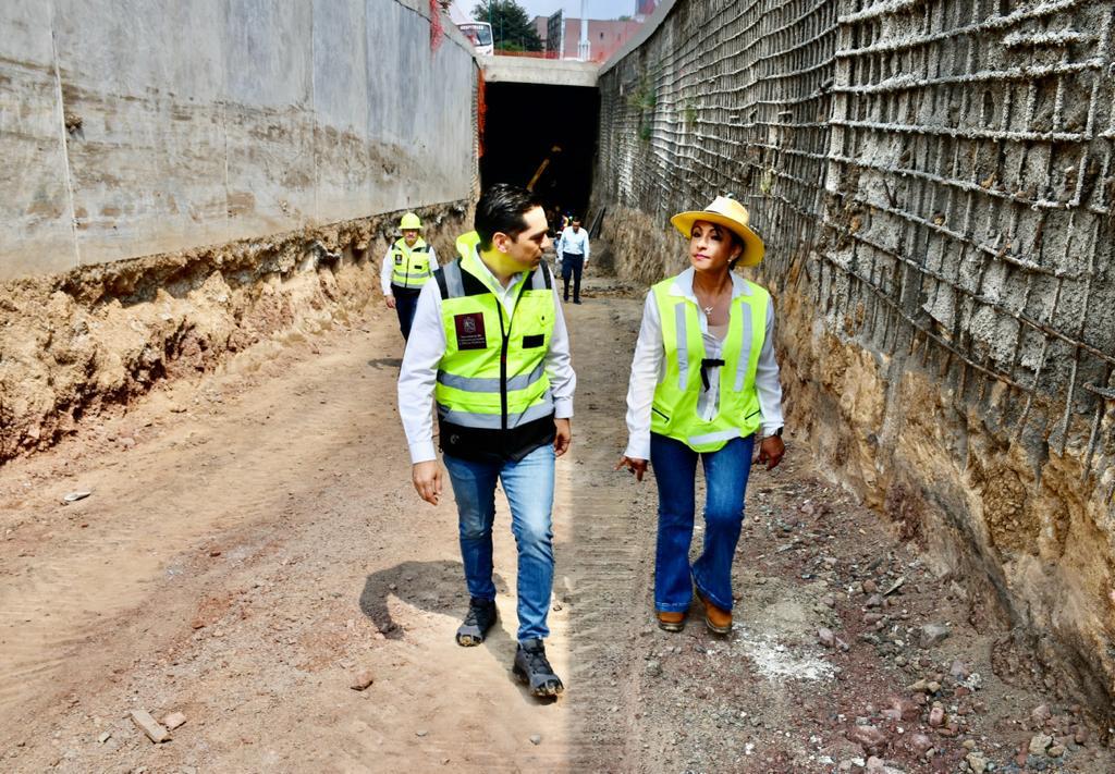 Supervisa Díaz Chagolla, obra de "Distribuidor Vial de la Salida a Salamanca"